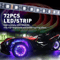RGB Color Changing LED Wheel Lights For Car Truck Bluetooth APP Remote 6