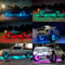 RGB Color Changing LED Wheel Lights For Car Truck Bluetooth APP Remote 12