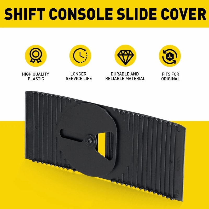 Shift Slide Cover For Console ABS Material Perfect Fit For Your Vehicle 6
