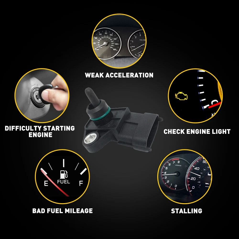 High Quality Manifold Absolute Pressure MAP Sensor Safe And Durable For Optimal Engine Performance 5