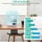 Quiet Mini Table Fan Portable Desktop Fan Speed Office Cooling Fan USB Rechargeable Silent Operatio 5