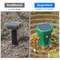 Solar Mole Repellent 8Pcs Gopher Groundhog Deterrent Stake Tool VibrationActivated For Outdoor Use