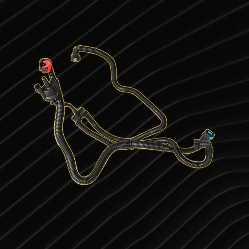 Durable Car Vapor Canister Purge Valve EVAP Hose Perfect Fit No Drilling Required 0