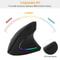 Wireless Ergonomic Vertical Mouse 1600DPI 6 Keys Optical Mice For Laptop Desktop Smooth Tracking 7