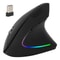Wireless Ergonomic Vertical Mouse 1600DPI 6 Keys Optical Mice For Laptop Desktop Smooth Tracking 0