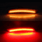 Full LED Side Marker Light Set LED Lens AmberRed For Cars 0