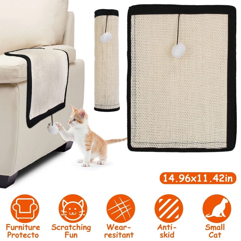 Cat Scratching Pad Cat Scratcher Mat Protects Furniture Sofa Carpet From Scratching 1