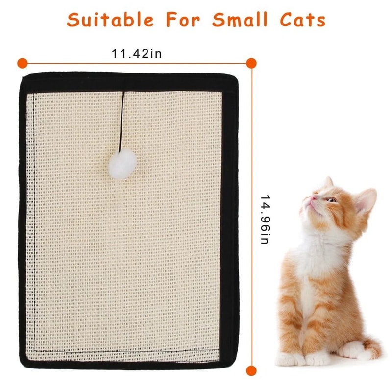 Cat Scratching Pad Cat Scratcher Mat Protects Furniture Sofa Carpet From Scratching 11