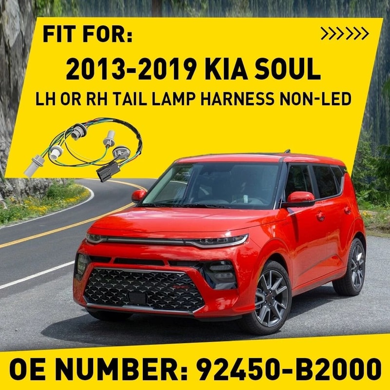 HighDurability Tail Lamp Harness Replacement LH Or RH Fit Easy Installation 1