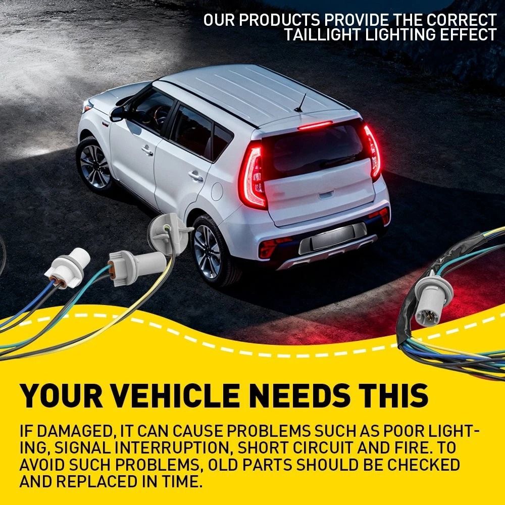 HighDurability Tail Lamp Harness Replacement LH Or RH Fit Easy Installation 6