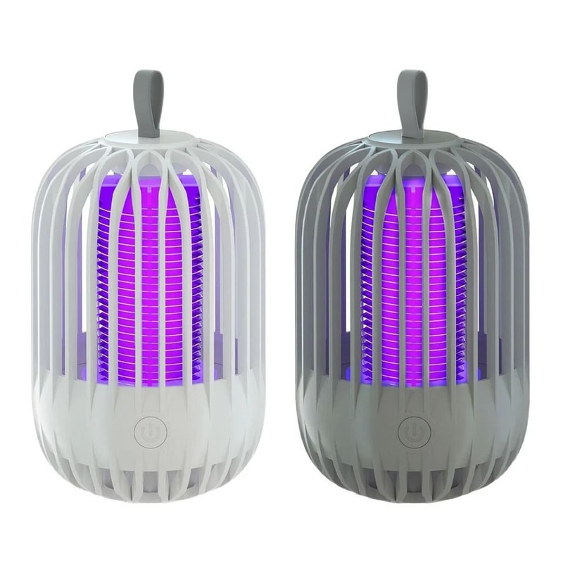 Portable Electric Bug Zapper Mosquito Killer Lamp For Home Outdoor Use UV Light Mosquito Trap 10