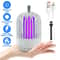 Portable Electric Bug Zapper Mosquito Killer Lamp For Home Outdoor Use UV Light Mosquito Trap 11
