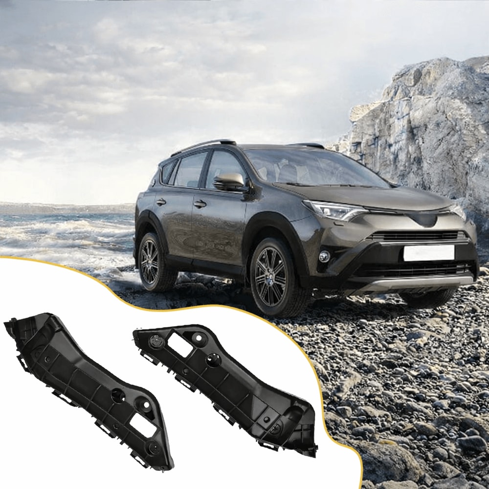 Front Mount Support Bumper Bracket Retainer Durable Pair For Cars 8