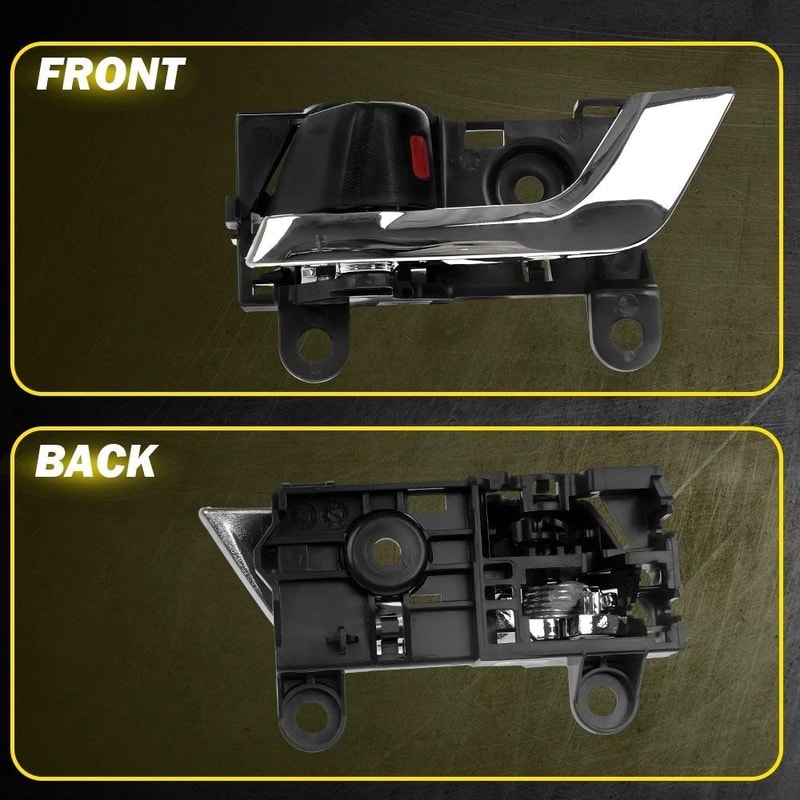 Primed Interior Door Handle FrontRear Right Left Durable Fitment 4