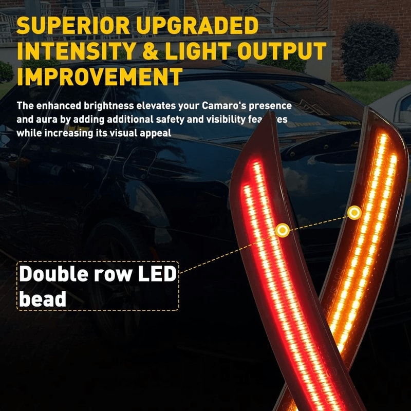 Smoke Lens LED Side Fender Marker Light Enhance Your Vehicle Look 2