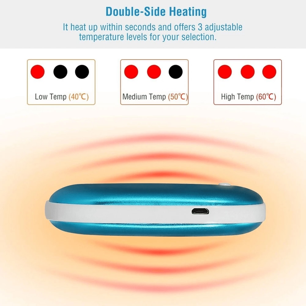 Hand Warmer USB Power Bank Electric Heater Pocket Warmers For Winter Ideal Gift For All Ages 13