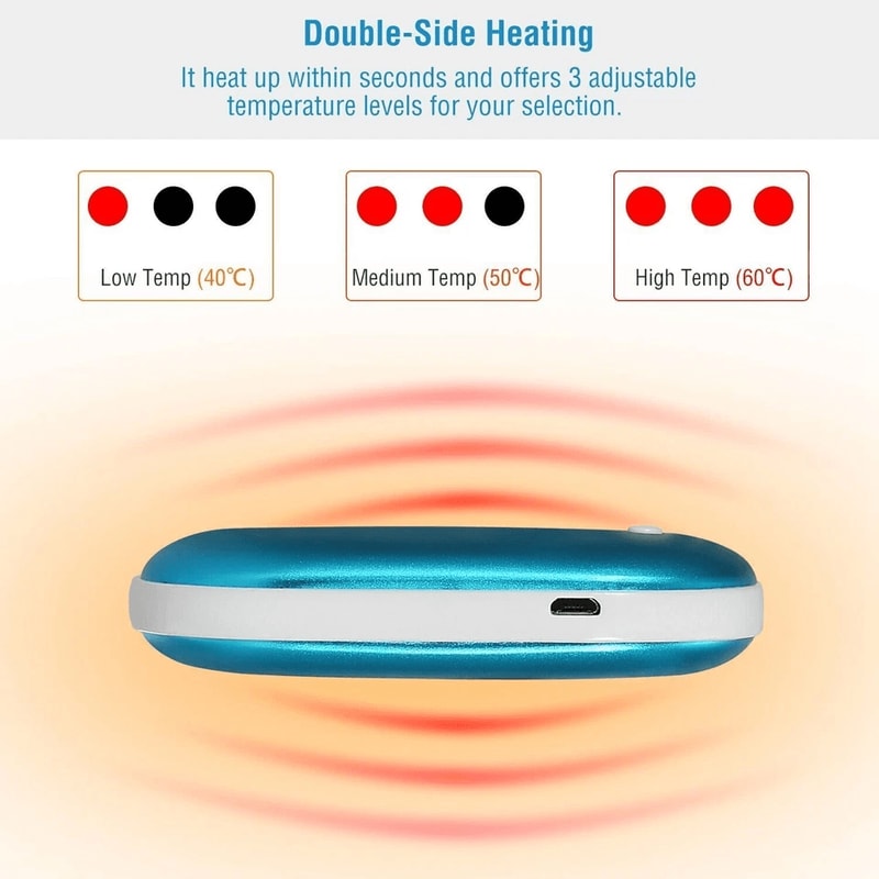 Hand Warmer USB Power Bank Electric Heater Pocket Warmers For Winter Ideal Gift For All Ages 13