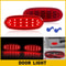Courtesy Red LED Rear Door Panel Lights Cover Durable Waterproof EnergySaving 1