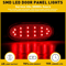 Courtesy Red LED Rear Door Panel Lights Cover Durable Waterproof EnergySaving 7