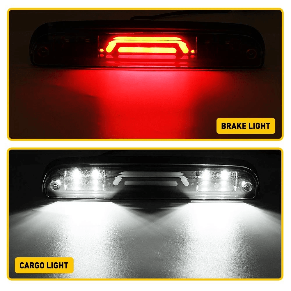 Super Bright LED 3rd Brake Light Cargo Lamp Clear Lens Tail Light 2