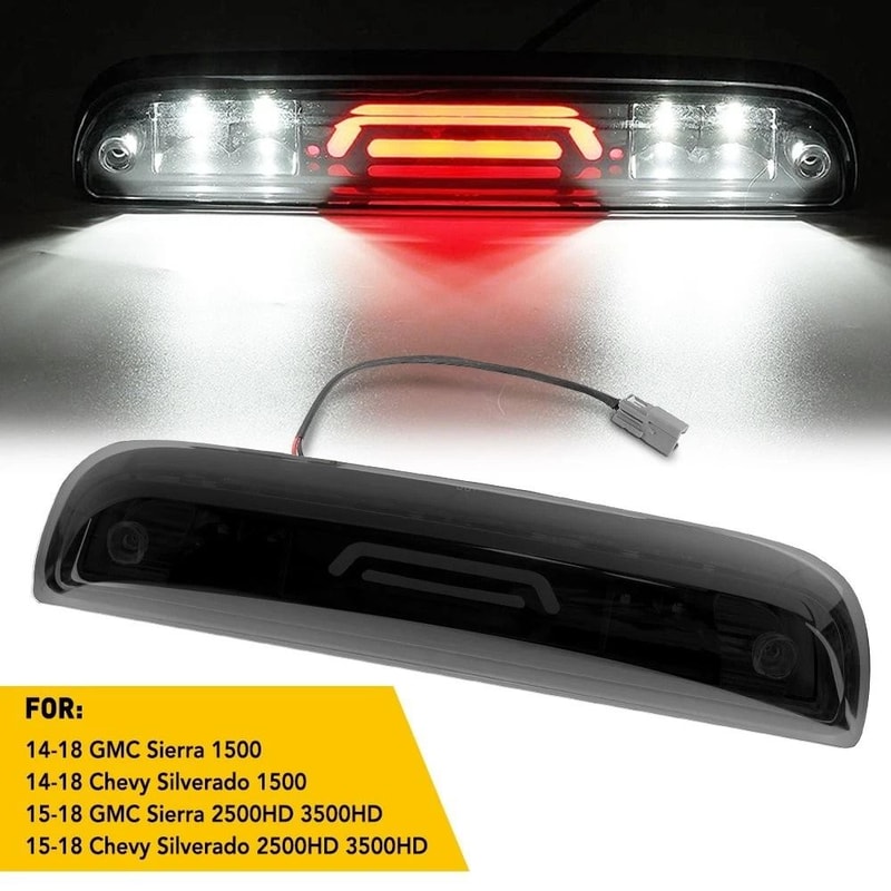 Super Bright LED 3rd Brake Light Cargo Lamp Clear Lens Tail Light 5