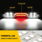Super Bright LED 3rd Brake Light Cargo Lamp Clear Lens Tail Light 6