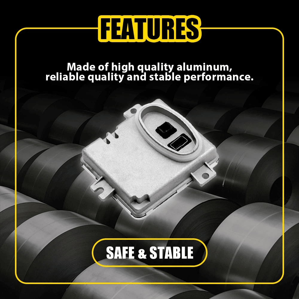 HighQuality Ballast HID Headlight Control Module Superior Aluminum 10