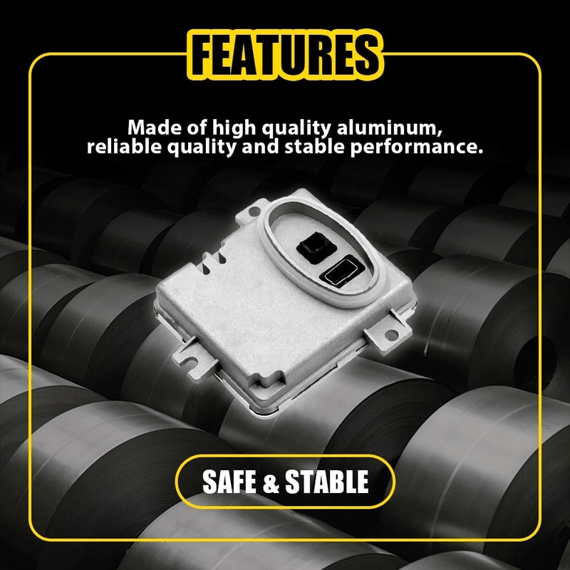 HighQuality Ballast HID Headlight Control Module Superior Aluminum 10