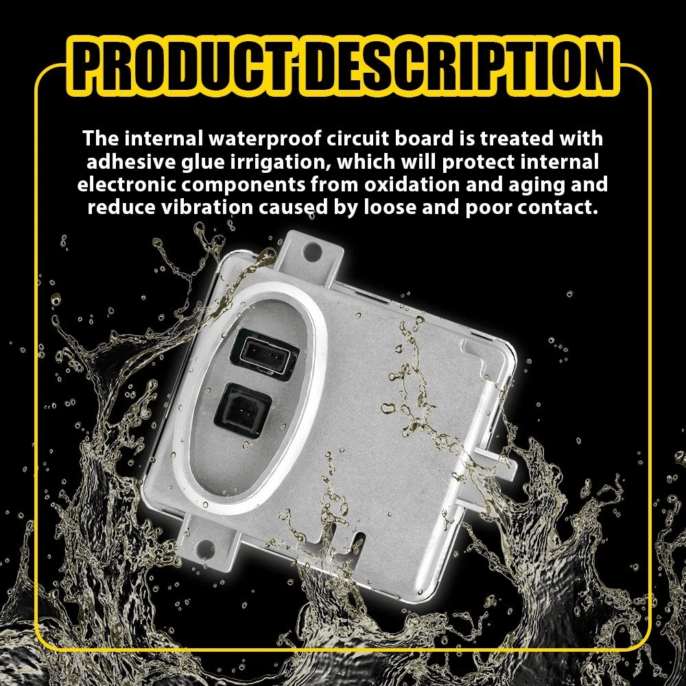HighQuality Ballast HID Headlight Control Module Superior Aluminum 9