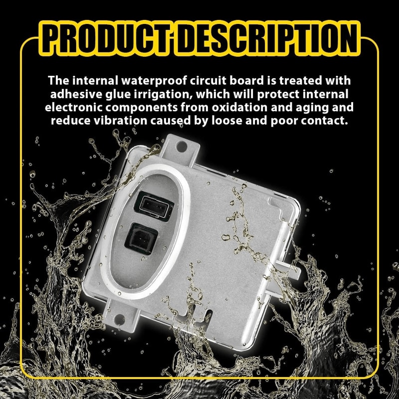 HighQuality Ballast HID Headlight Control Module Superior Aluminum 9