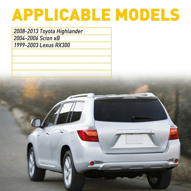 Waterproof Rear LED License Plate Light White SMD LED Black 5