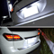 Waterproof Rear LED License Plate Light White SMD LED Black 9