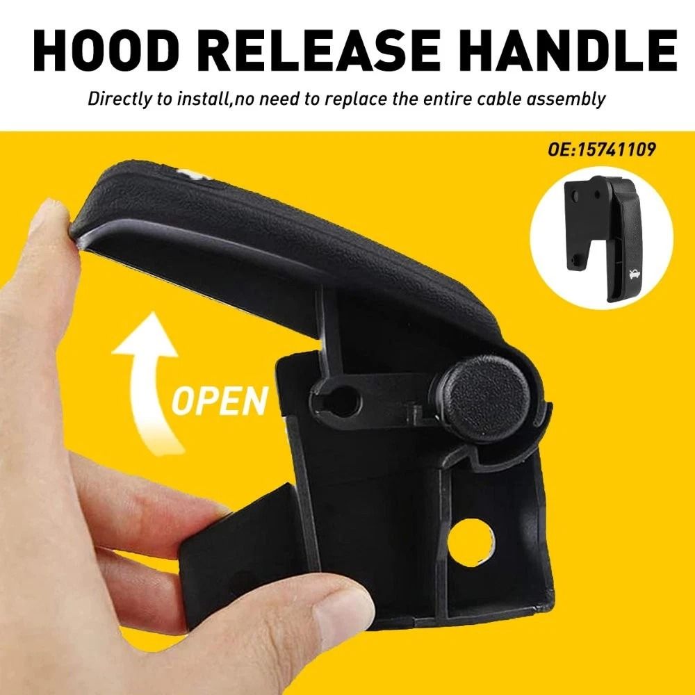Hood Release Handle Pull HighQuality Interior Latch For Cars 11