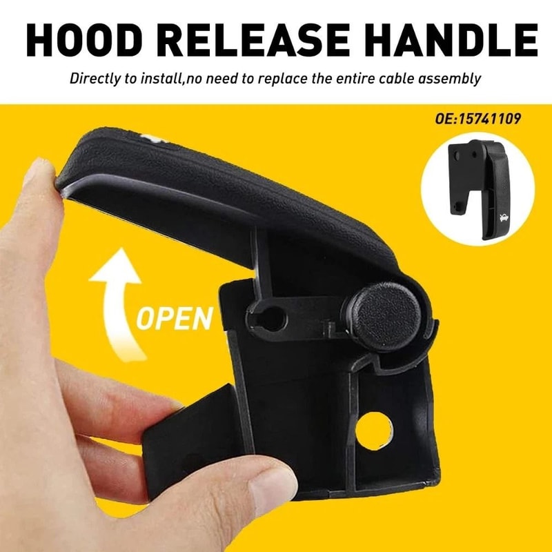 Hood Release Handle Pull HighQuality Interior Latch For Cars 11