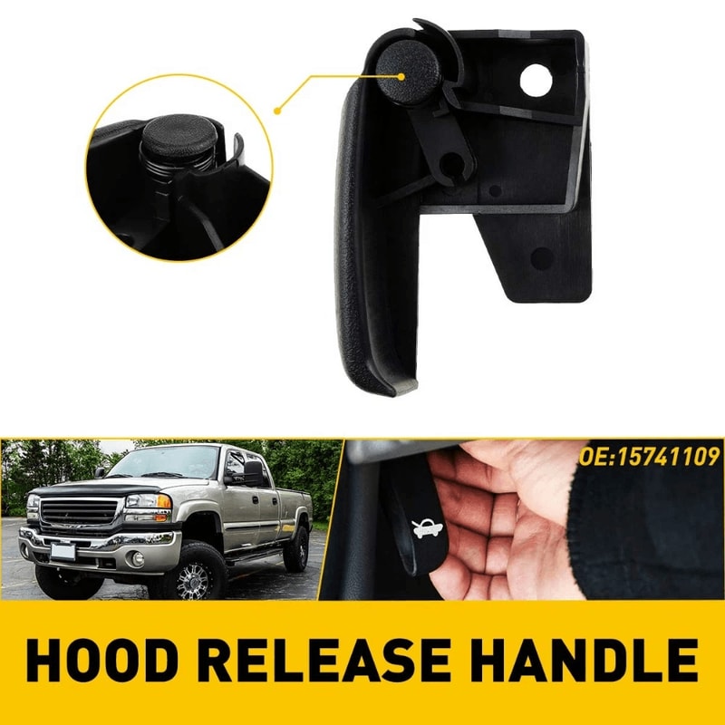 Hood Release Handle Pull HighQuality Interior Latch For Cars 2