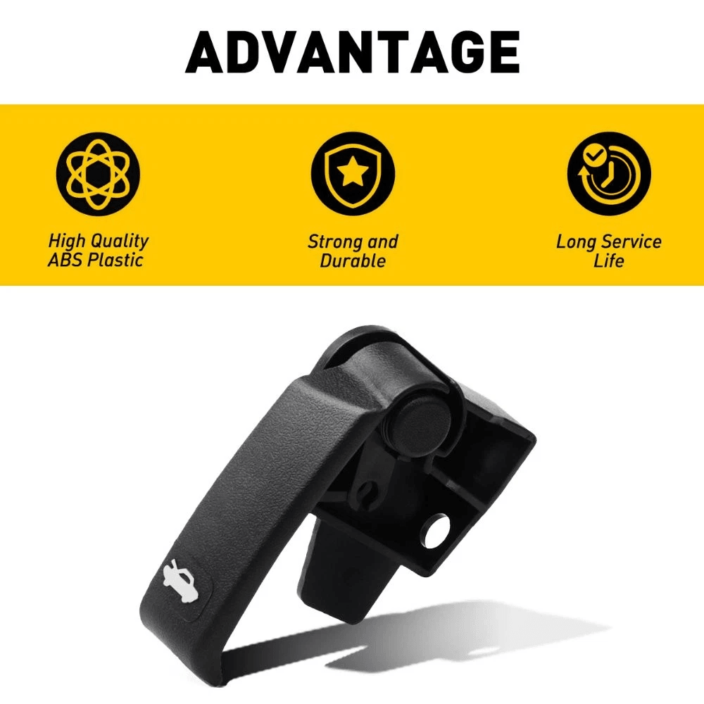 Hood Release Handle Pull HighQuality Interior Latch For Cars 3