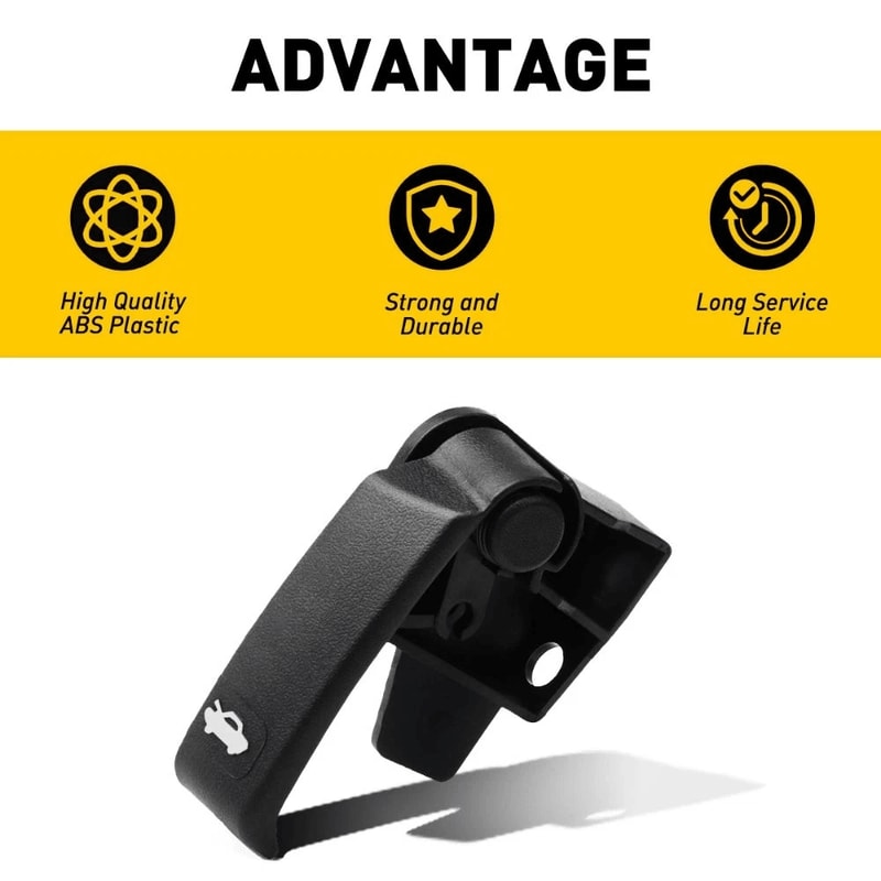Hood Release Handle Pull HighQuality Interior Latch For Cars 3