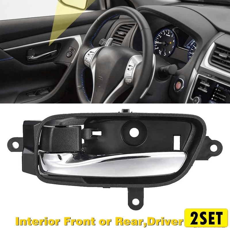 HighQuality Inside Interior Door Handle Driver Side LH Perfect Fit For Seamless Installation 9