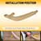Durable Inner Door Panel Handle Pull Trim Cover Strict Quality Control Perfect Fit 4
