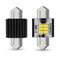Super Bright LED Interior Bulbs For Car Truck Dome Light 31mm Festoon 0