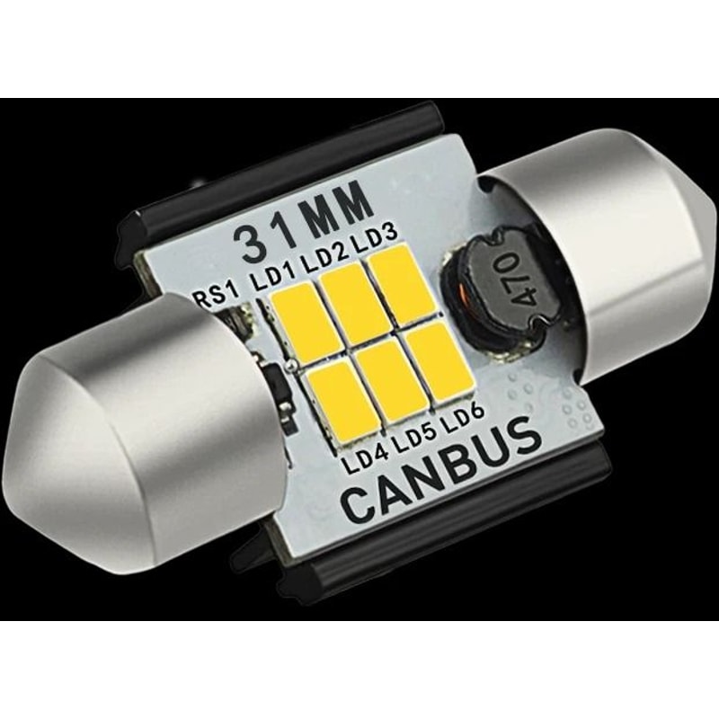 Super Bright LED Interior Bulbs For Car Truck Dome Light 31mm Festoon 7