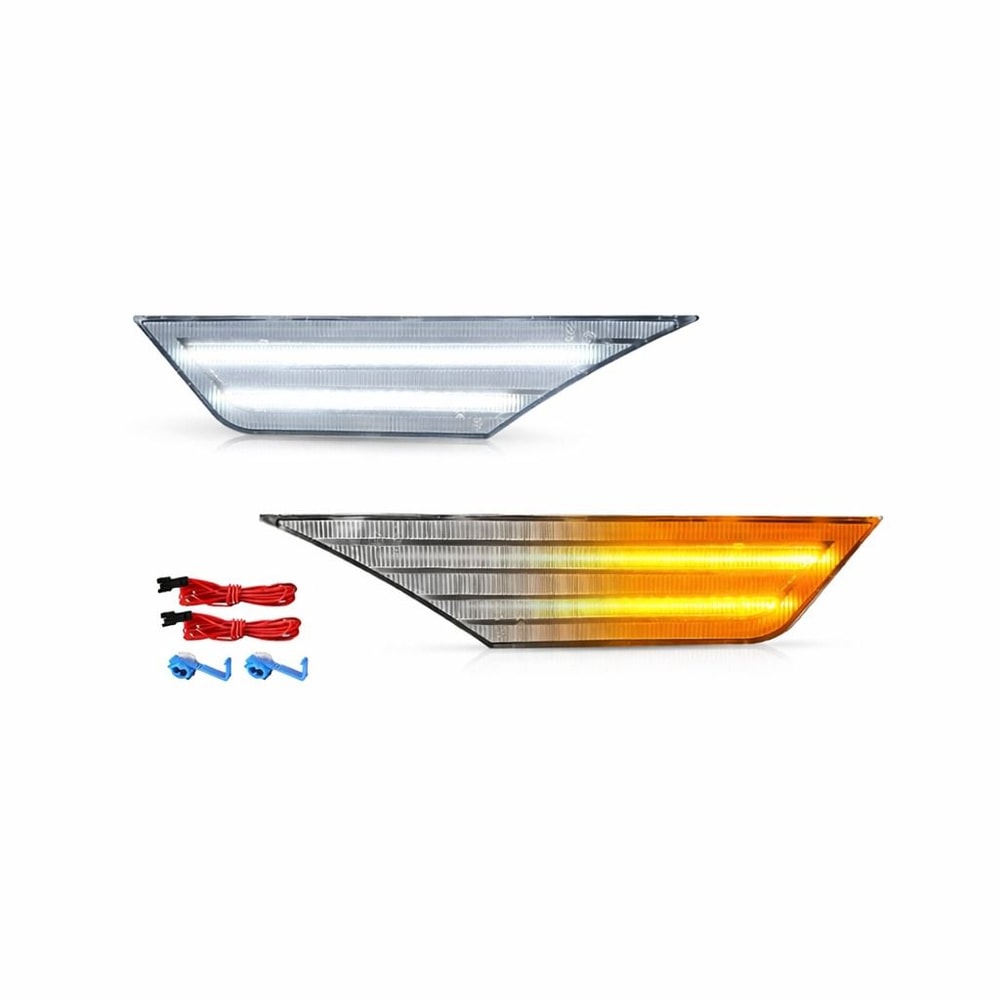 Coupe Clear Lens LED Side Marker Light High Brightness Waterproof EnergySaving 0