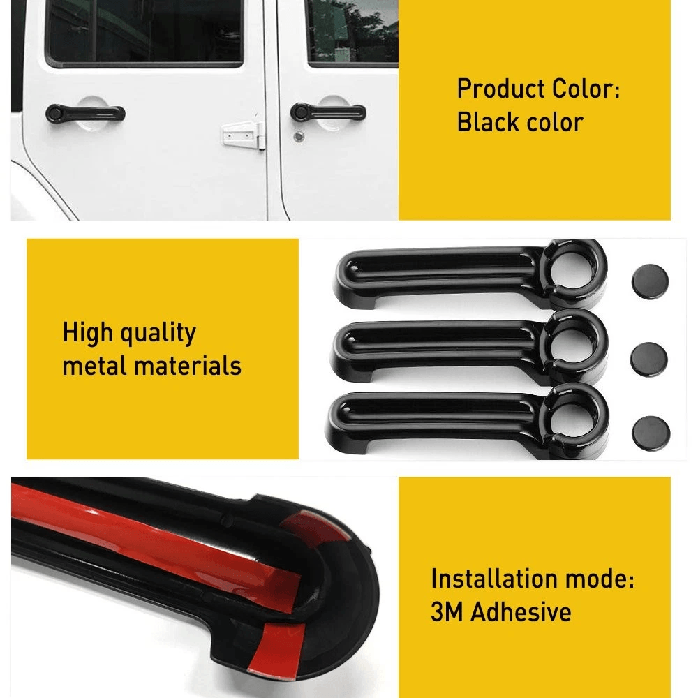 Car Door Handle Cover Molding Trim Access For A Luxurious Finish 5