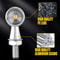 Bullet LED Turn Signal Brake Light Amber Chrome Mini Motorcycle Blinker For Enhanced Visibility 6