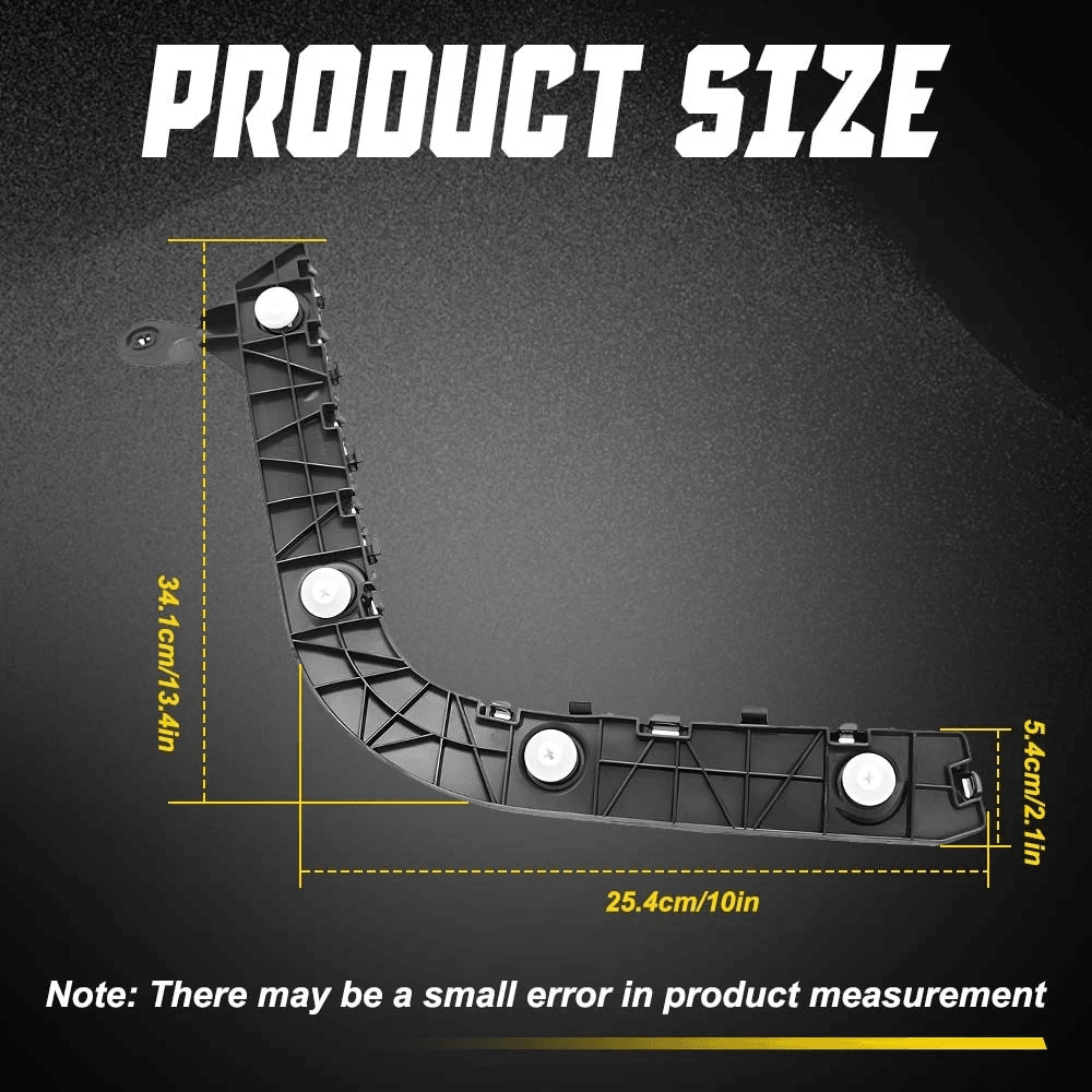Durable Rear Left Side Bumper Bracket Retainer HighQuality Support 1