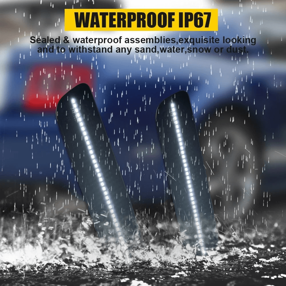 Cold White Smoke LED Side Marker Signal Light Bright And Stylish Automotive Upgrade 3