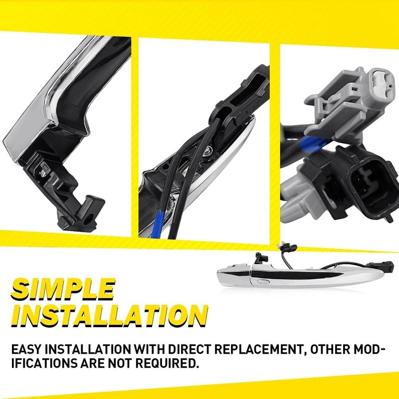 Durable Exterior Door Handle Fits Easy To Install 4