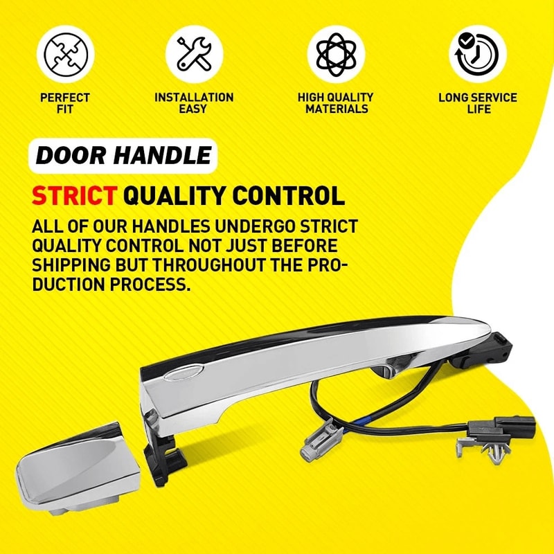Durable Exterior Door Handle Fits Easy To Install 6