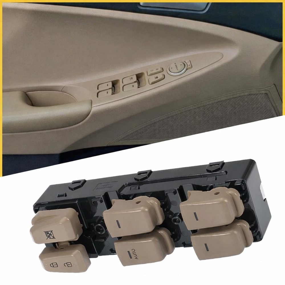 Front Left E Master Power Window Switch 0