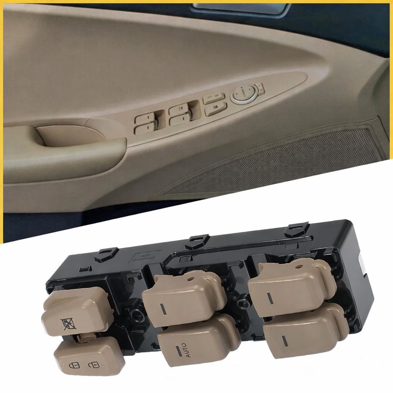 Front Left E Master Power Window Switch 0